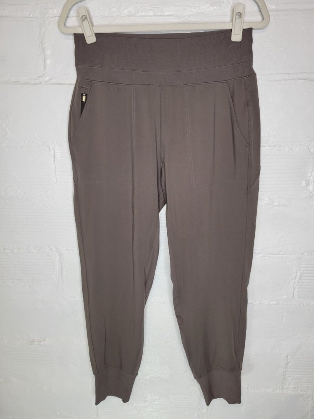 Athleta Women's Medium Pants Venice Jogger Pull On Brown